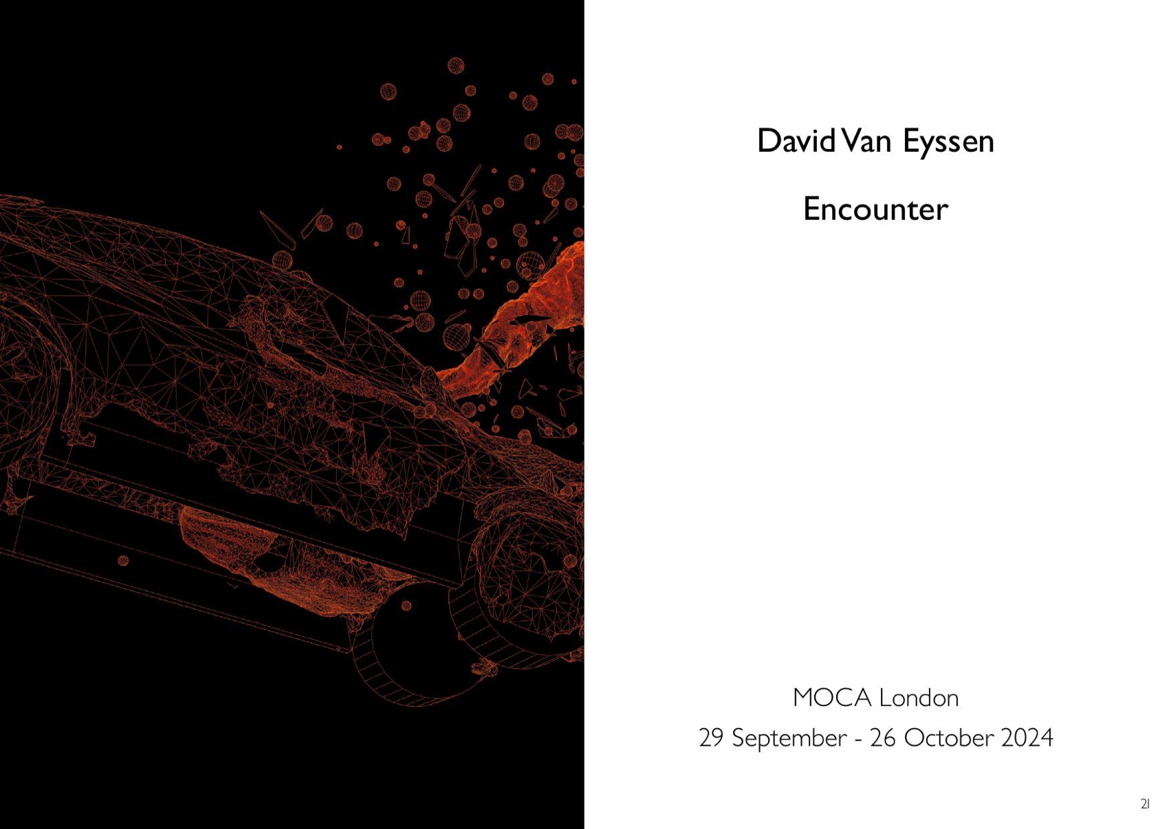 Encounter catalogue — title spread.