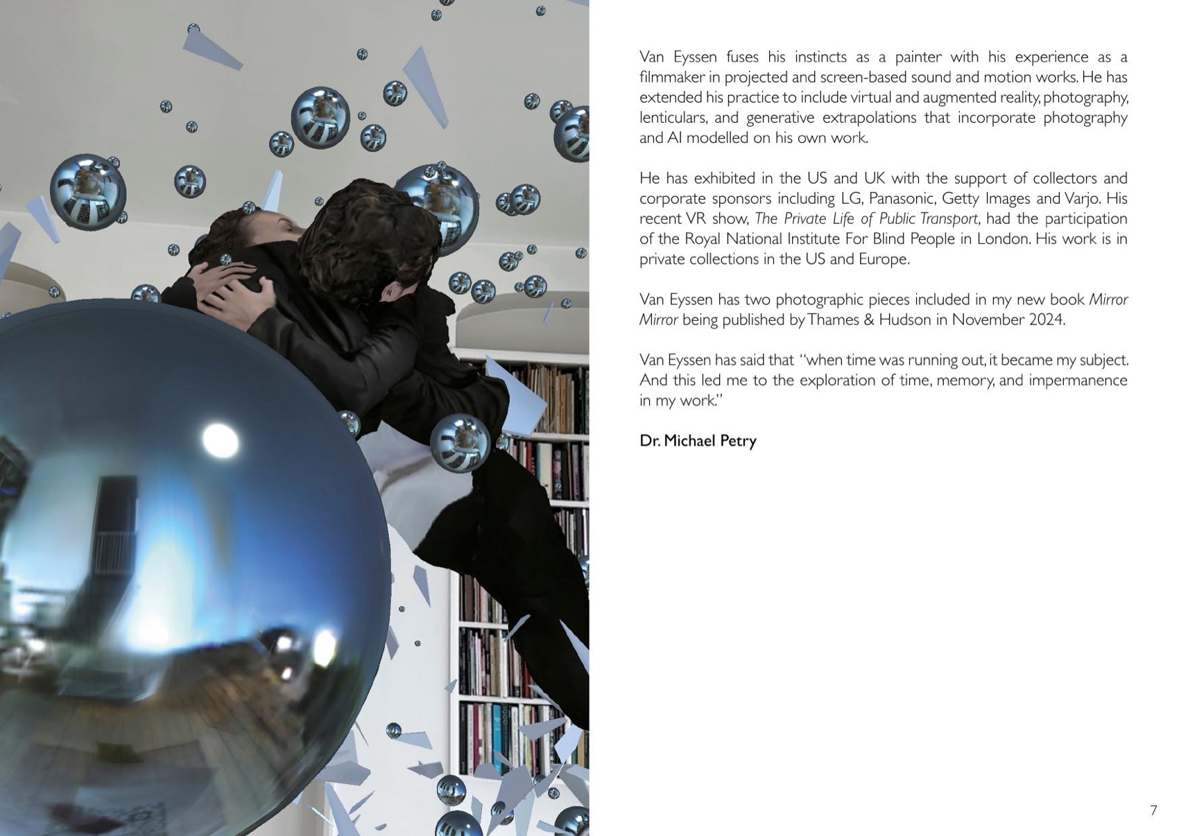 Encounter catalogue — essay and the embrace.