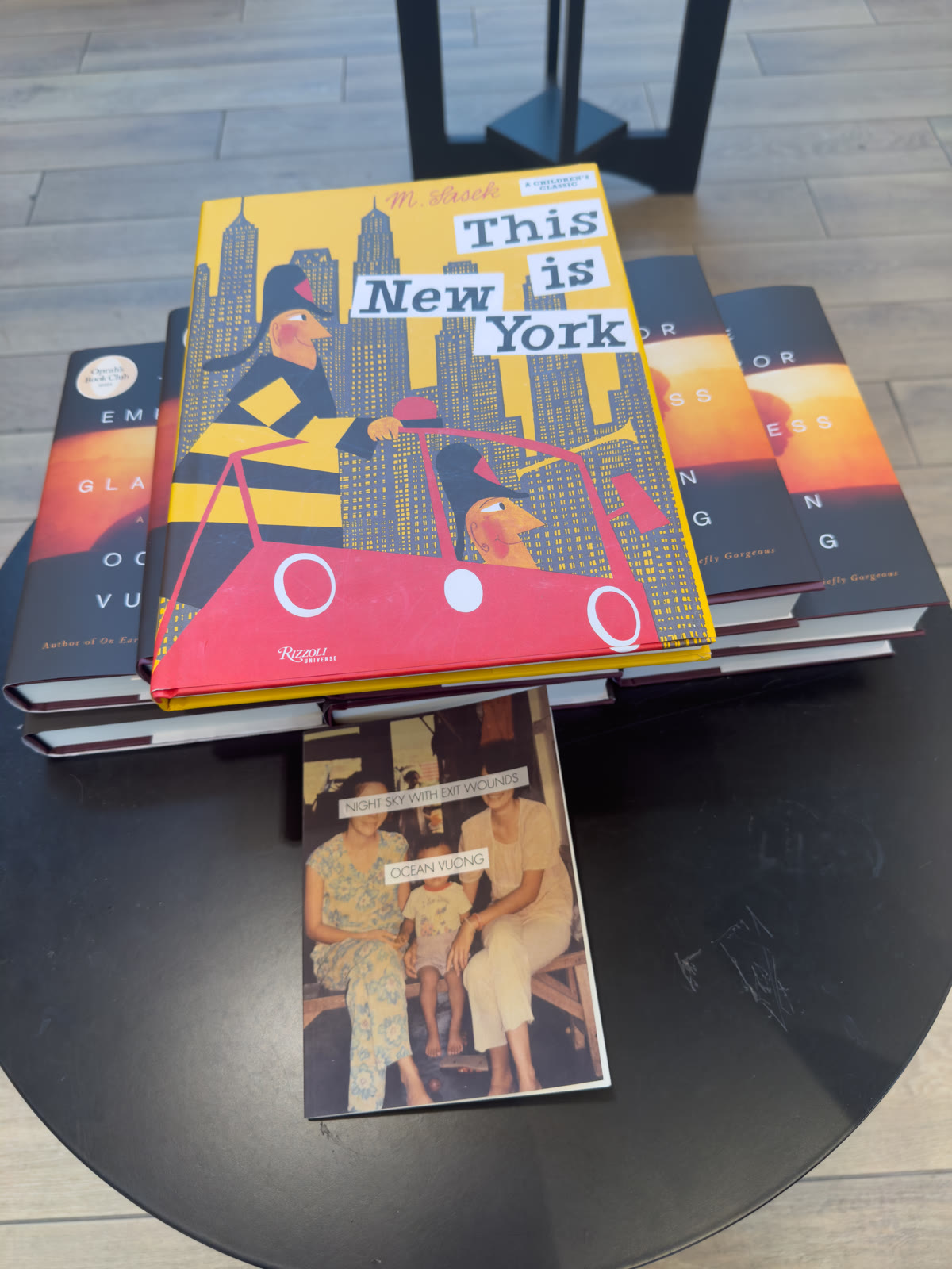 This Is New York on a display table at a Los Angeles bookstore